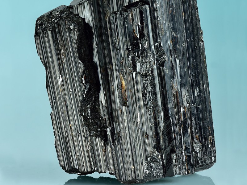 Schwarzer Turmalin des absoluten Schutzes